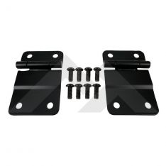 Tailgate Hinge Set (Lower-Black Stainless)