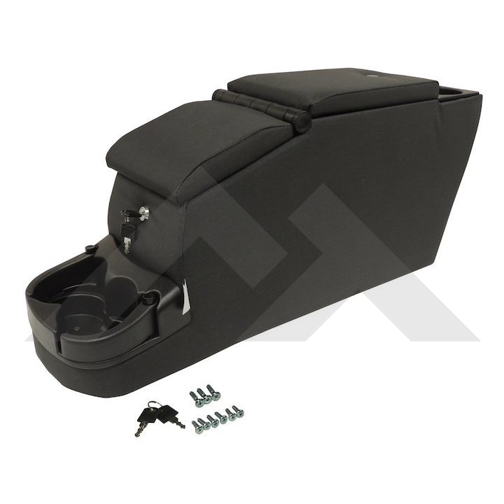 Deluxe Dual Center Console (Black Denim): RT Off-Road