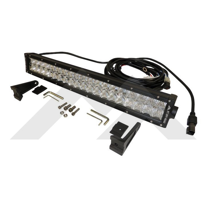 AUTO MT LED BAR LIGHT 21 Inch 96 LED 288W Waterproof Heavy Universal Fog  Light Bar for All Car and Heavy Truck Tractor (21 Inch 96LED Bar Light)