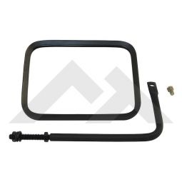 Trail Mirror w/ Arm (Black)