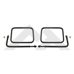 Trail Mirror Set (Black)