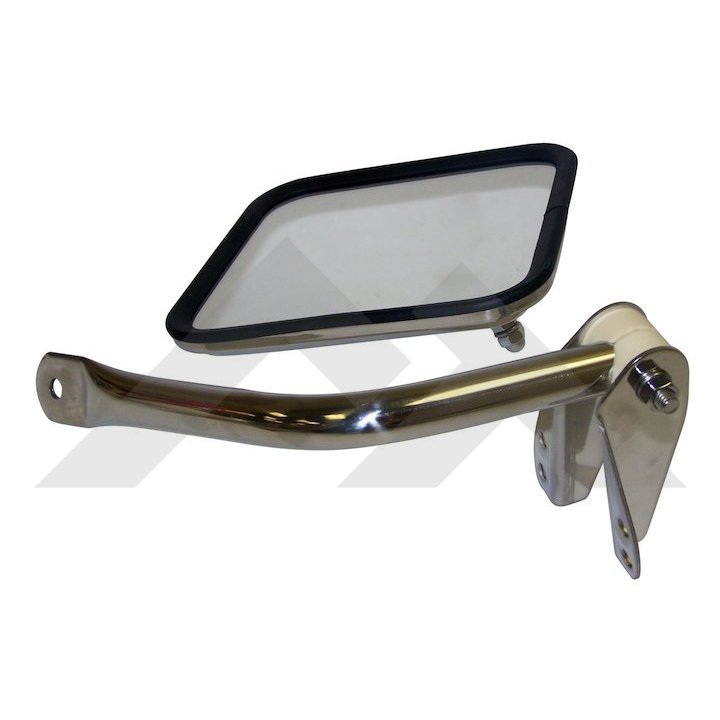 Mirror And Arm Stainless Right