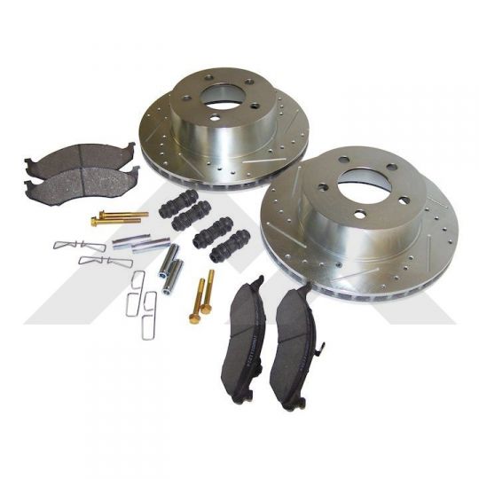Performance Brake Kit (Front Drilled & Slotted): RT Off-Road