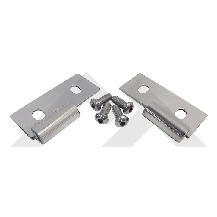 Lower Door Hinge Brackets (Stainless) RT OffRoad