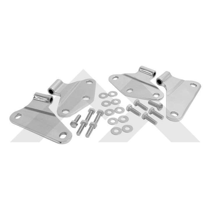 thumbnail image 2 of 16-Piece Jeep Wrangler JK Door Hinge Set – Inner & Outer, Powder Coated Black, Steel 2 of 3