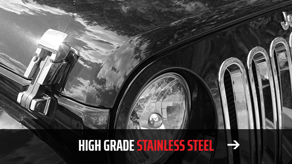 Hi Grade Stainless Steel Accessories for Jeeps