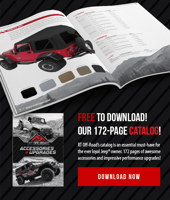 Accessories catalog for Jeeps